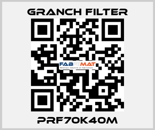 PRF70K40M GRANCH FILTER