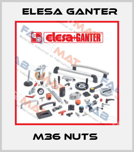 M36 NUTS  Elesa Ganter