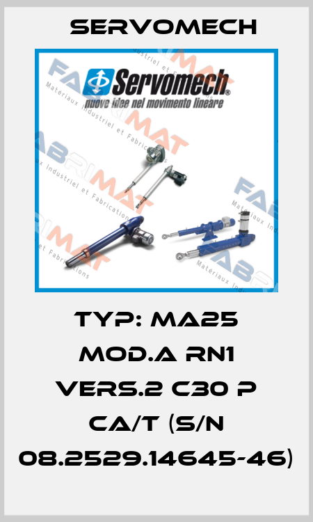 Typ: MA25 Mod.A RN1 Vers.2 C30 P CA/T (s/n 08.2529.14645-46) Servomech