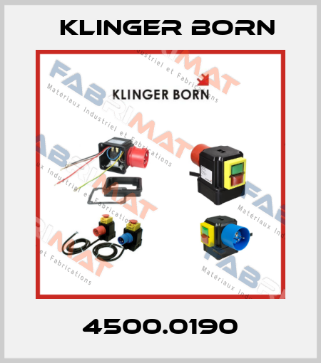 4500.0190 Klinger Born