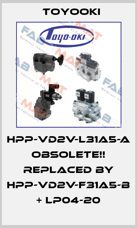 HPP-VD2V-L31A5-A Obsolete!! Replaced by HPP-VD2V-F31A5-B + LP04-20 Toyooki