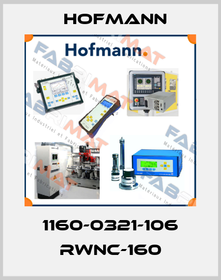 1160-0321-106 RWNC-160 Hofmann