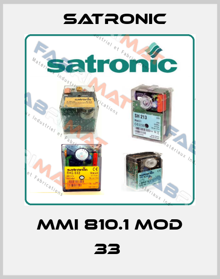 MMI 810.1 MOD 33  Satronic