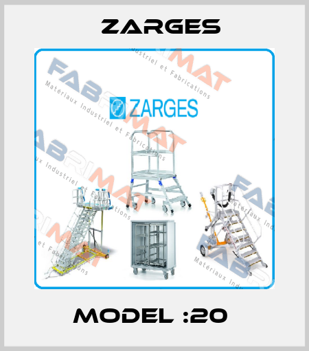 MODEL :20  Zarges