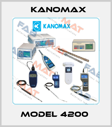 MODEL 4200  KANOMAX