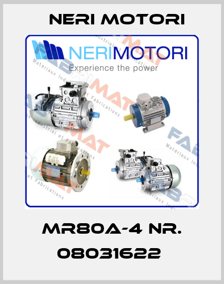 MR80A-4 NR. 08031622  Neri Motori