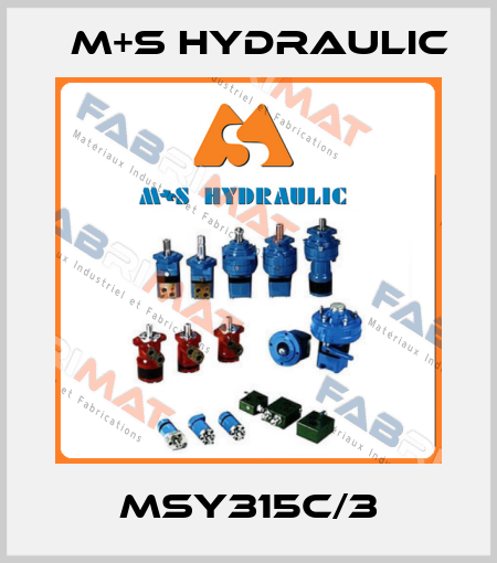 MSY315C/3 M+S HYDRAULIC