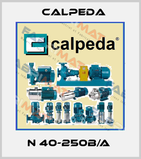 N 40-250B/A  Calpeda