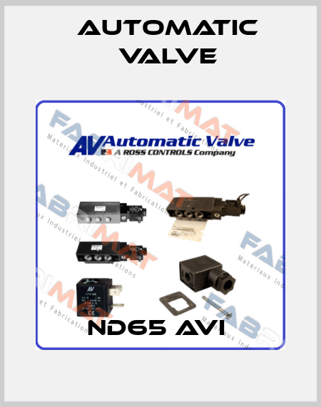 ND65 AVI  Automatic Valve