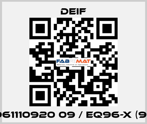 2961110920 09 / EQ96-x (90°) Deif