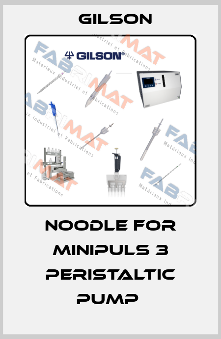 NOODLE FOR MINIPULS 3 Peristaltic Pump  Gilson