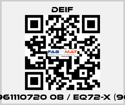 2961110720 08 / EQ72-x (90°) Deif