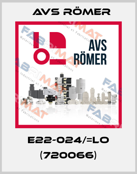 E22-024/=LO (720066) Avs Römer