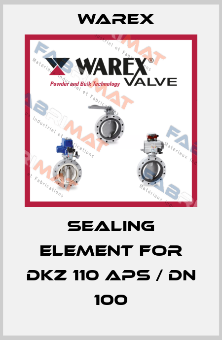 sealing element for DKZ 110 APS / DN 100 Warex