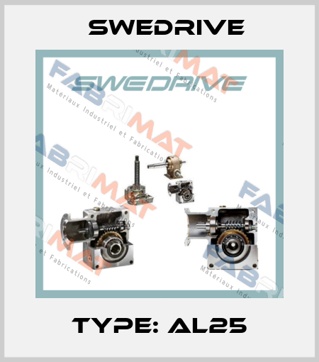 Type: AL25 Swedrive