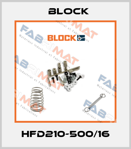 HFD210-500/16 Block