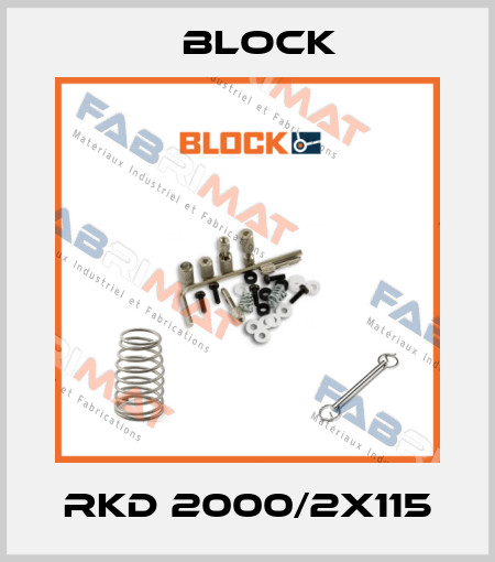 RKD 2000/2x115 Block