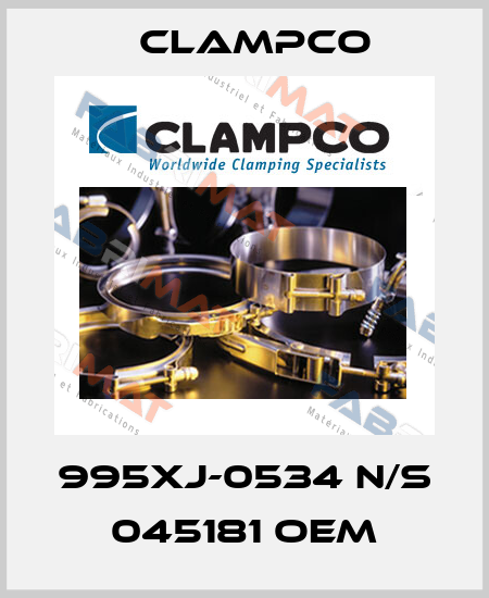 995XJ-0534 N/S 045181 oem Clampco