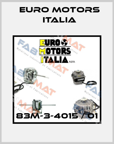 83M-3-4015 / 01 Euro Motors Italia