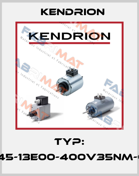 Typ: 73245-13E00-400V35Nm-CH01 Kendrion