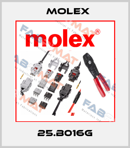 25.B016G Molex