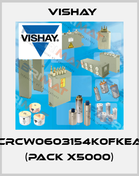 CRCW0603154K0FKEA (pack x5000) Vishay