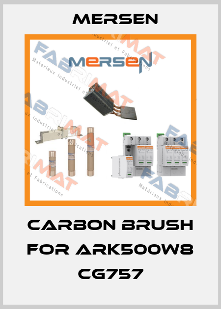 Carbon brush for ARK500W8 CG757 Mersen
