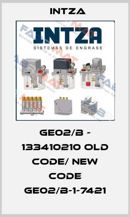 GE02/B - 133410210 old code/ new code GE02/B-1-7421 Intza