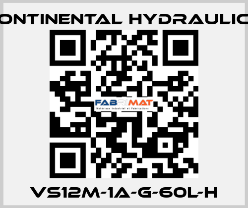 VS12M-1A-G-60L-H Continental Hydraulics