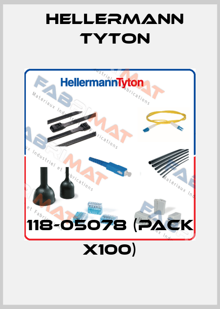 118-05078 (pack x100) Hellermann Tyton