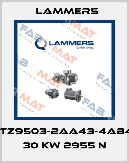 1TZ9503-2AA43-4AB4 30 kW 2955 n Lammers