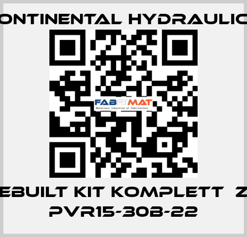 Rebuilt Kit komplett  zu PVR15-30B-22 Continental Hydraulics