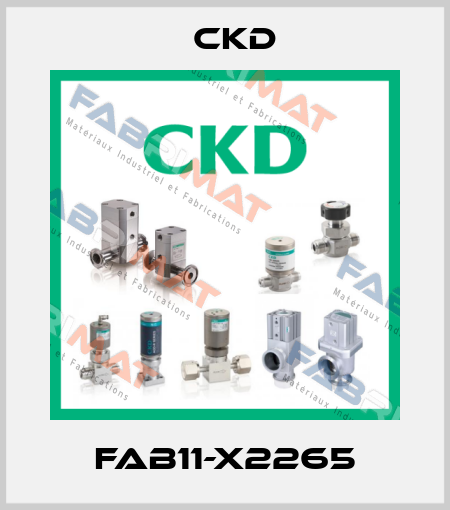 FAB11-X2265 Ckd