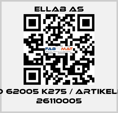PRD 62005 K275 / Artikelnr.: 26110005 ELLAB AS