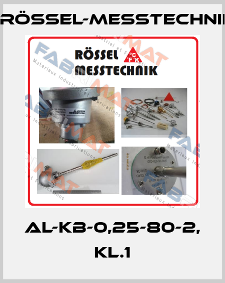 AL-KB-0,25-80-2, Kl.1 Rössel-Messtechnik
