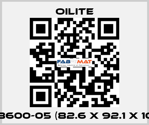 AA3600-05 (82.6 x 92.1 x 101.6) Oilite