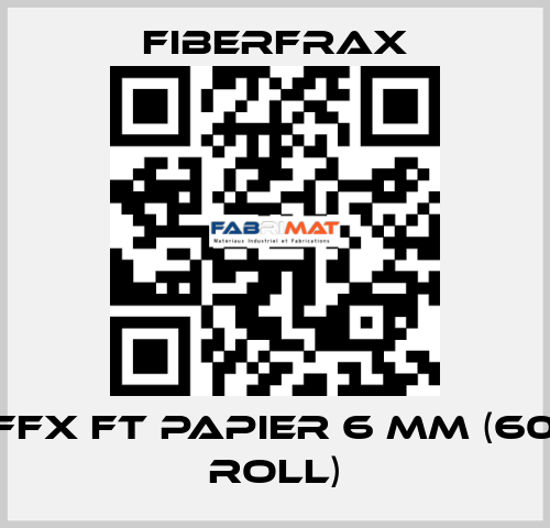 CA FFX FT PAPIER 6 MM (60 m2 roll) Fiberfrax