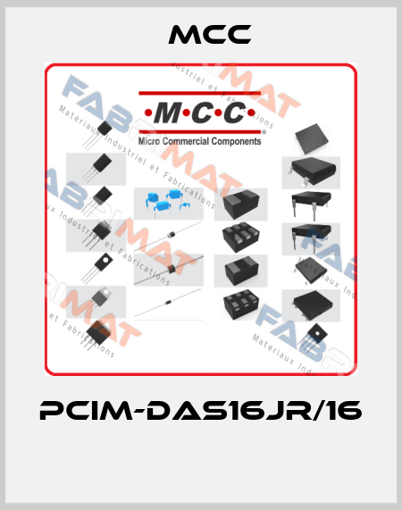 PCIM-DAS16JR/16  Mcc