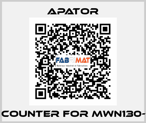 Liter counter for MWN130-65-NC Apator