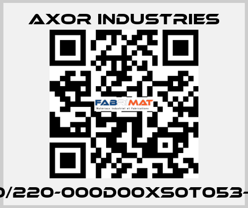 SSAX75S40/220-000D00XS0T053-SC000R1XX Axor Industries