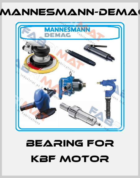 Bearing for KBF motor Mannesmann-Demag