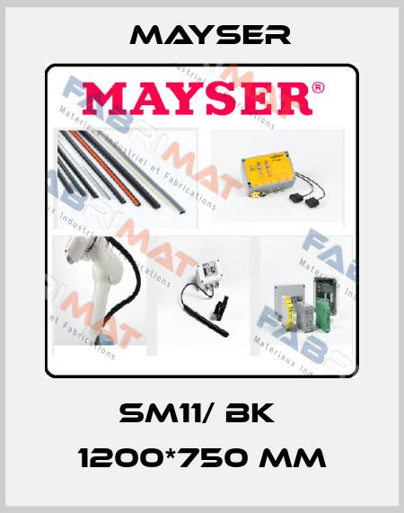 SM11/ BK  1200*750 mm Mayser