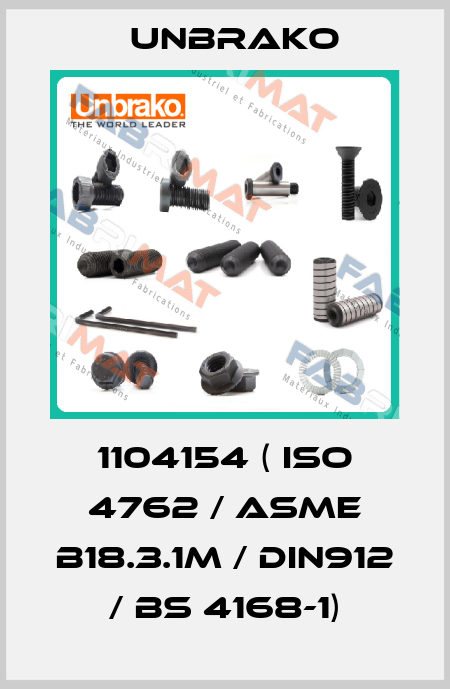 1104154 ( ISO 4762 / ASME B18.3.1M / DIN912 / BS 4168-1) Unbrako