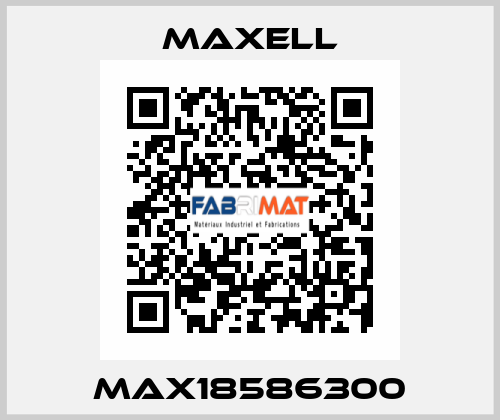 max18586300 MAXELL