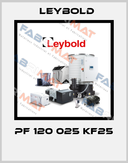 PF 120 025 KF25  Leybold
