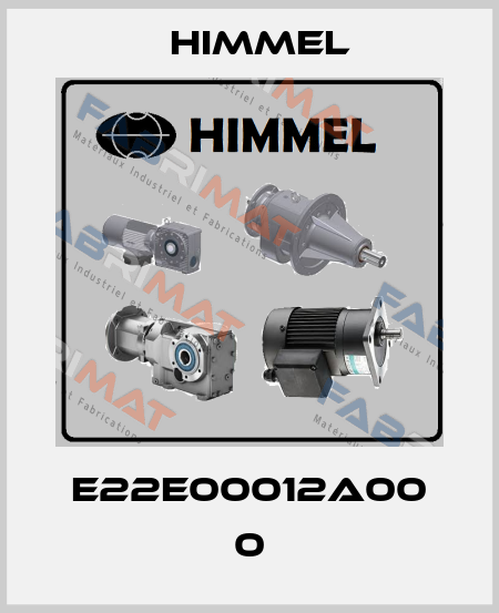E22E00012A00 0 HIMMEL