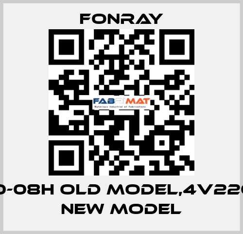 4V220-08H old model,4V220-08-F new model Fonray