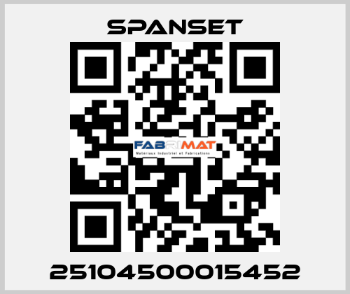 25104500015452 SpanSet