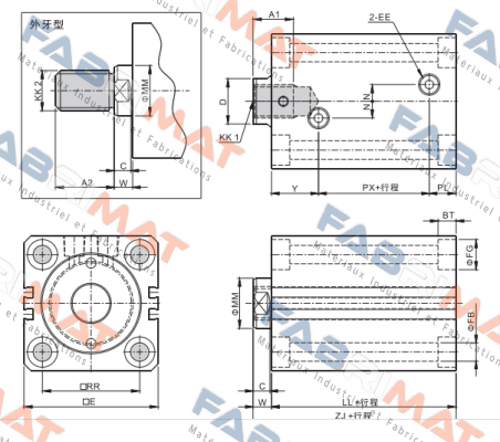 MGCXHC-A-IN-SD-50*40ST-T2 Jufan