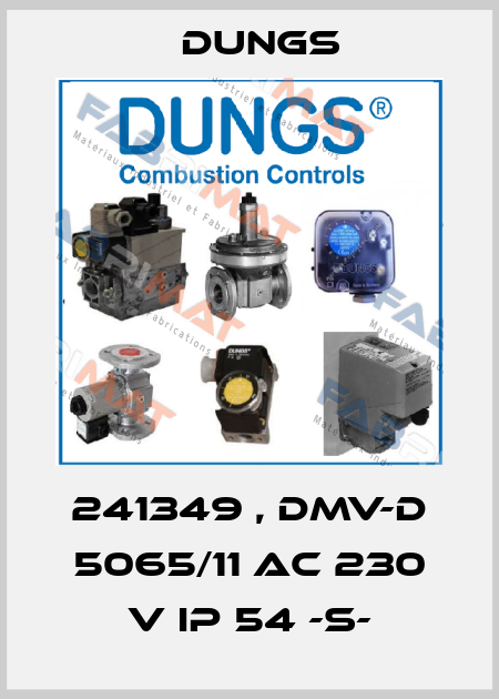241349 , DMV-D 5065/11 AC 230 V IP 54 -S- Dungs
